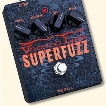 Voodoo Lab SuperFuzz guitar effect pedal