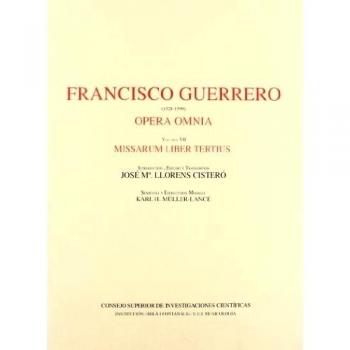 Opera omnia. Tomo VII. Misarum liber tertius: Vomo VII