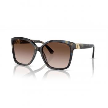 Michael Kors Malia Sunglasses in Pearld Blue/Brown Shaded, Multicolor female, Size: 58 MM