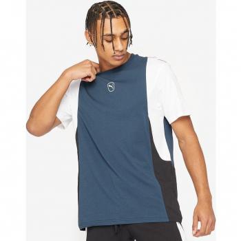 Camiseta de Fútbol Puma King Top para Hombre en Color Azul Nocturno
