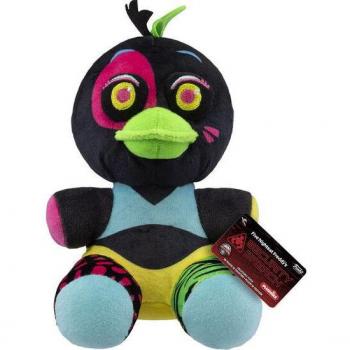 Peluche Funko Five Nights at Freddy's Black Light Chica de 17 cm