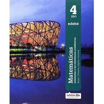 MATEMÁTICAS ORIENTADAS A LAS ENSEÑANZAS ACADÉMICAS 4 - 9788468316505