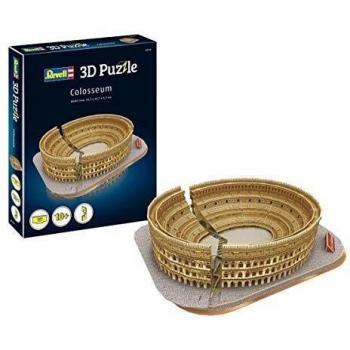 Revell-El Coliseo, Longitud 34,3cm 3D Puzzle, Multicolor