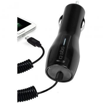SBS TECARMICRO1L Auto Negro - Cargador