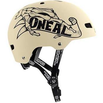Oneal Dirt Lid ZF Bones Casco Bicicleta, Negro, M