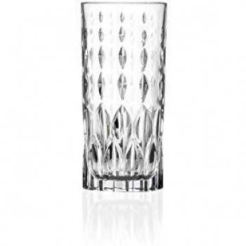 Juego de 6 Vasos Tumbler Hi-Ball Marilyn RCR de Luxion - Capacidad 35 cl