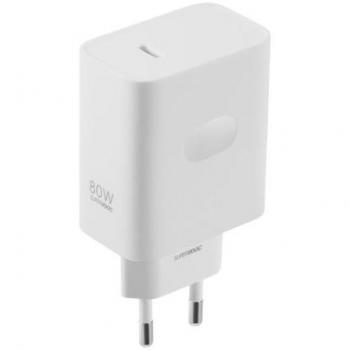 Cargador OnePlus SuperVOOC GaN USB-C 80W - Blanco