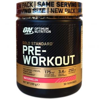 Optimum Nutrition Gold Standard Pre Entrenamiento 300 gr - Aporte de energía - Con cafeína - Sabor: Frambuesa azul