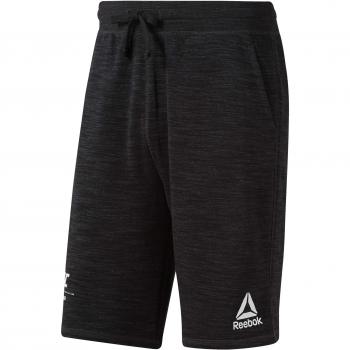 Reebok UFC FG Fight Week Short Pantalón Corto, Hombre, Negro, M
