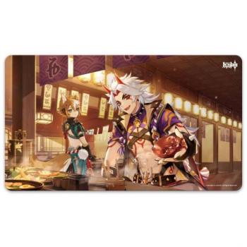 AIMON Genshin Impact - Alfombrilla de ratón con temática de Impacto, versión Oni's Royale