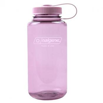 Nalgene 32oz Wide Mouth Sustain Bottle - Pink Cherry Blossom, 50% Recycled Tritan