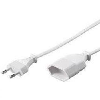 Prolongador E+P SVE 2 Salidas 1AC 3m Blanco
