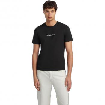 Camiseta manga corta Guess Jeans para hombre, modelo GUESS M4YI52 K8HM0, color negro