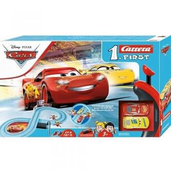 Circuito de Carreras Disney Pixar Cars con Rayo y Cruz - 2.4m