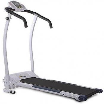 Fitfiu HSM-T08EW - Cinta de correr plegable, pantalla LED, color blanco