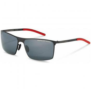 Porsche Design P8667 A Men's Black Sunglasses 64mm