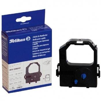Pelikan 520650 - Cinta compatible para IBM 2380/81 Nylon schwarz 8 mm x 1.8 m, color negro