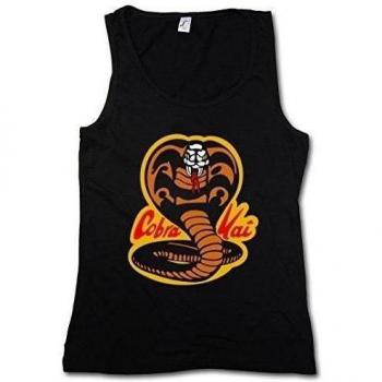COBRA KAI DOJO LOGO MUJER CAMISETA SIN MANGAS TANK TOP - Le Moment Karaté Karate Kid Movie Cult Retro Martial Arts de vérité Shirt Tamaños S - 2XL