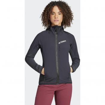 Adidas Women's Techrock Wind Fleece Jacket - Black - Size L