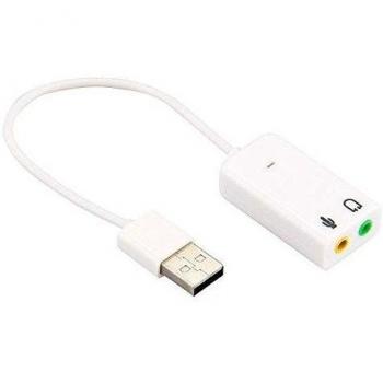 Tarjeta Sonido Externa 7.1 Audio+Microfono USB 2.0