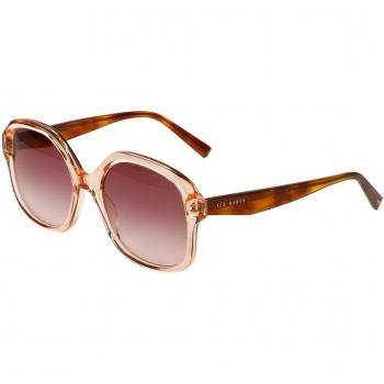 Ted Baker Eloise Women's Sunglasses Crystal Orange Size 55