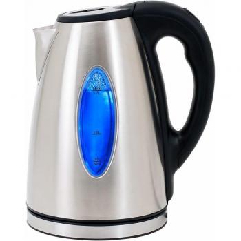Hervidor Eléctrico Inoxidable 1,7L con Iluminación LED y Protección contra Sobrecalentamiento 2200W