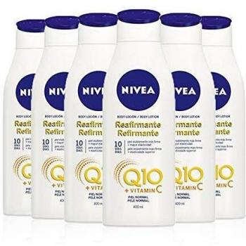 NIVEA Q10 Body Loción Reafirmante con Vitamina C en pack de 6