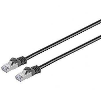 Cable de red RJ45 S/FTP Cat.7 10 m Negro Halógeno libre (LSZH)