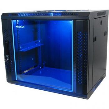 ARMARIO RACK MURAL PHASAK PRO 12U PHO 2112 600X450 NEGRO +