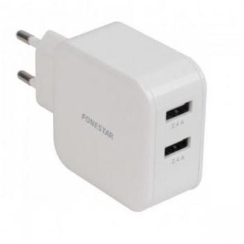 Cargador USB Fonestar USBPOWER-2