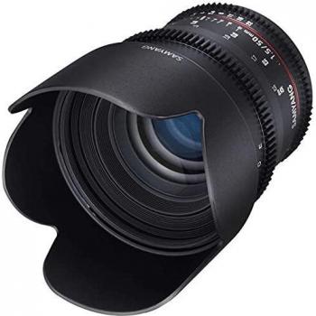 Objetivo Samyang VDSLR 50mm T1.5 para Pentax