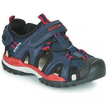 Sandalias Geox Borealis Niños - Calidad, Comodidad y Diseño en Gris/Navy/Rojo