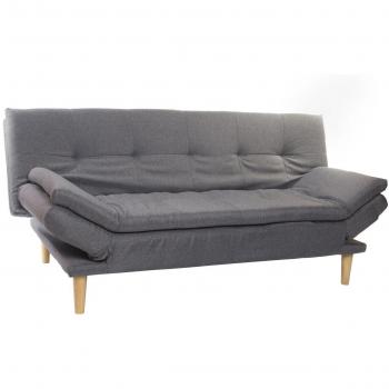 Sofá Cama DKD Home Decor Gris Madera Scandi 180 x 85 x 83 cm