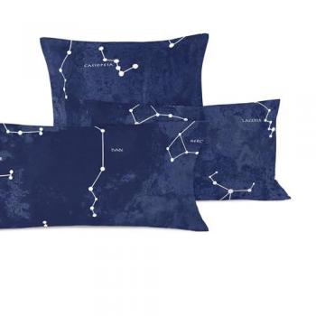 Funda Almohada Cosmos 60x60 cm, 100% Algodón, Calidad 150 TC, Fabricado en España