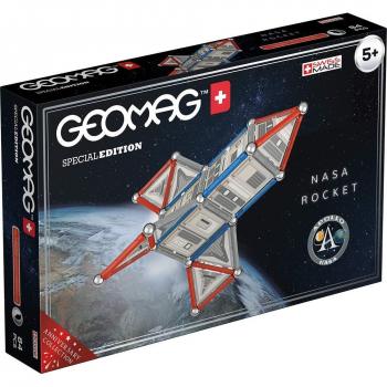 Geomag Cohete Nasa - Juego de Construcción Magnético Edición Especial 84 Piezas
