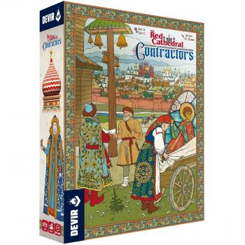 Devir - The Red Cathedral: Expansion Contractors, Juego de Mesa, Juego de Estrategia, Multilingüe (BGRECCTML)