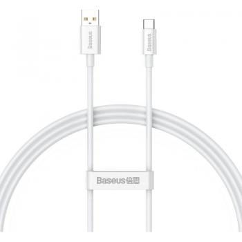 Baseus Cable de Carga USB a USB-C 100W 1m Blanco