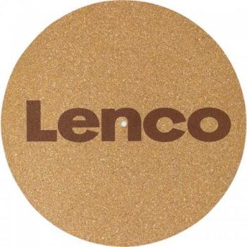 Alfombrilla de corcho Lenco TTA-030CO para tocadiscos beige
