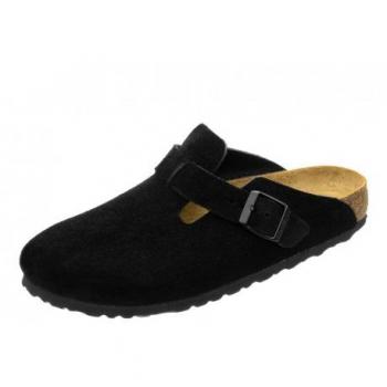 Birkenstock Boston Zuecos de mujer en color negro