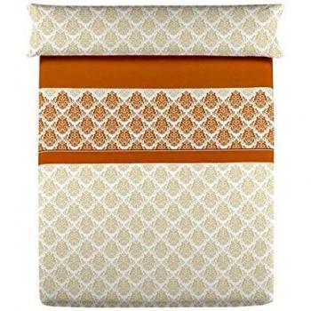 Carla Rubini Juegos sabanas, Naranja, 150 Cm