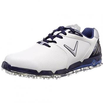 Callaway Xfer Fusion Zapatillas de Golf, Hombre, Blanco