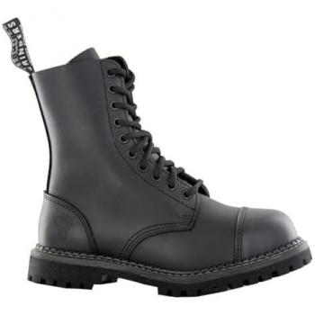 Grinders Stag CS Black Unisex Steel Toe Military Punk Ankle Boots