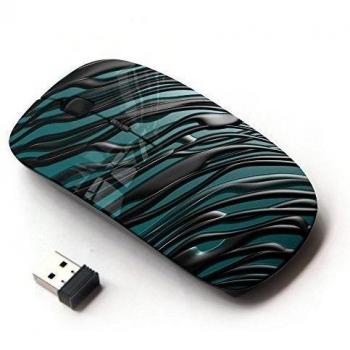KOOLmouse [ Ratón óptico 2.4G inalámbrico ] [ Black Lines ]