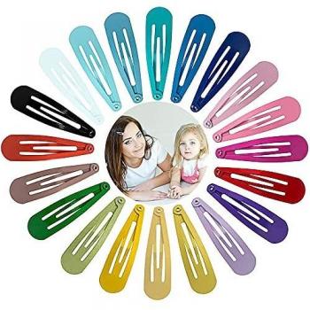 Viccess 120 Piezas horquillas pelo niñahorquillas pelo niña clips pelo niña pinzas de pelo niña metal,20 Colores