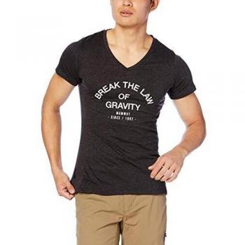 Mammut Camiseta Zephira Mujer, Black Melange prt3, M