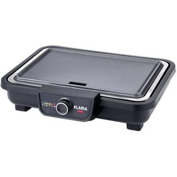 Parrilla de Contacto Flama 4861FL - Grelhador Eléctrico con Plancha Antiadherente de 2200W