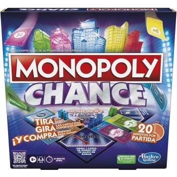 Hasbro Monopoly Chance Juego de Mesa en Español