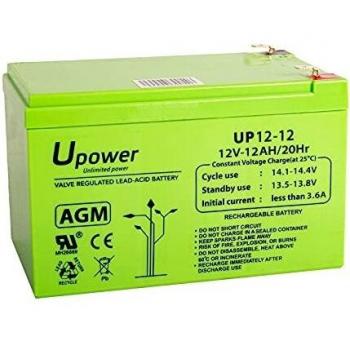 Bateria Plomo Agm 12Ah 12V