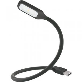 Luz LED de lectura ONYX Copilot® USB Osram con cuello flexible y 18 lm