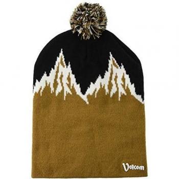 Volcom Everything Beanie Gorro, Hombre, Caramel, O/S